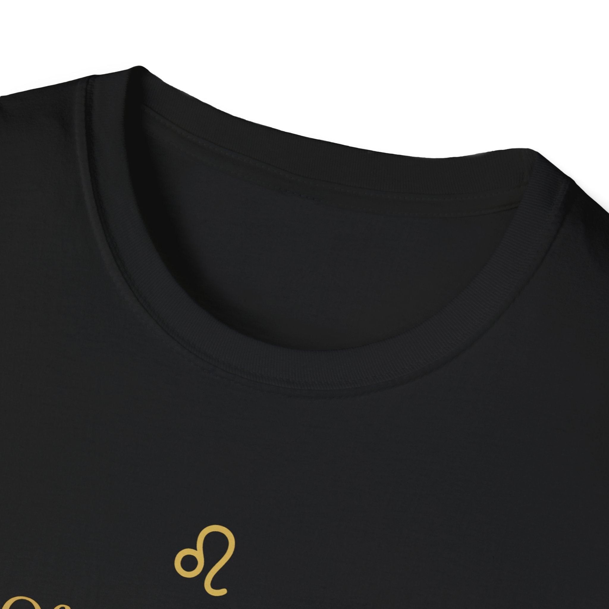 Leo T-shirt – Gold Astrology Quote Tee | Vié Chérie