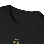 Libra T-shirt – Gold Astrology Quote Tee | Vié Chérie