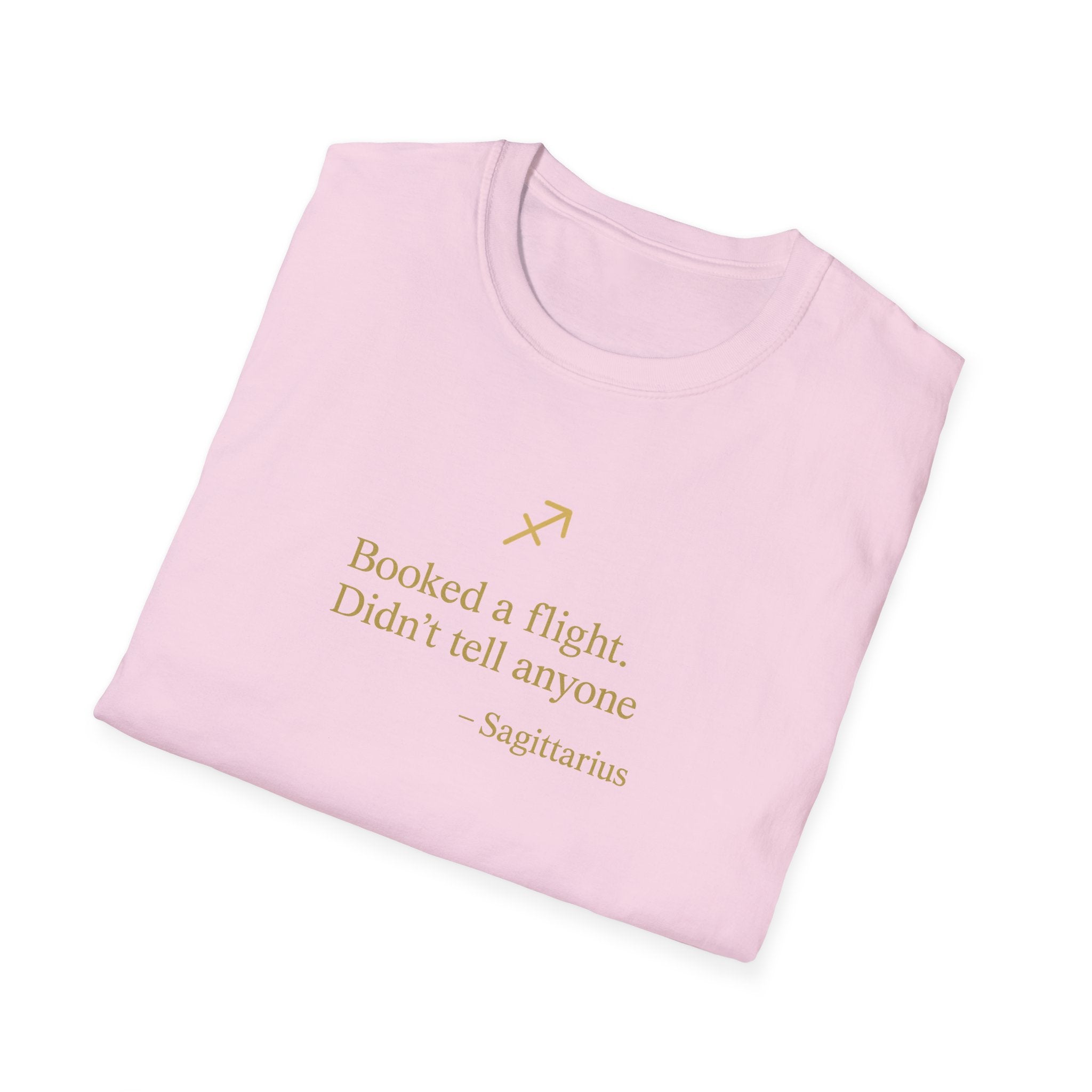 Sagittarius T-shirt – Gold Astrology Quote Tee | Vié Chérie