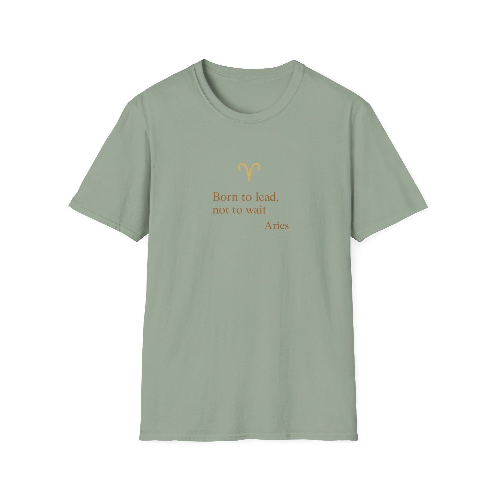 Aries T-shirt – Gold Astrology Quote Tee | Vié Chérie