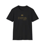 Aquarius T-shirt – Gold Astrology Quote Tee | Vié Chérie