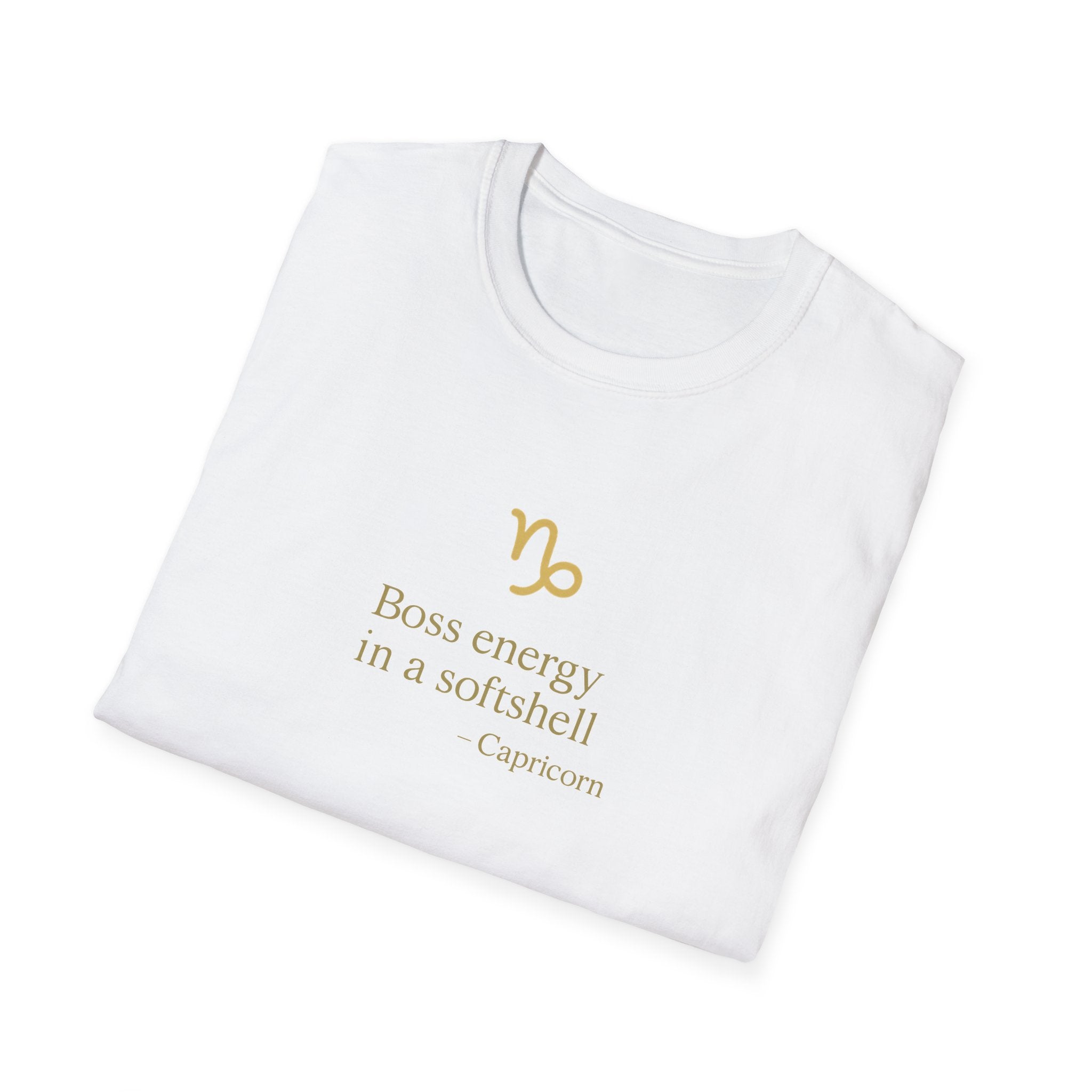Copy of Copy of Capricorn T-shirt – Gold Astrology Quote Tee | Vié Chérie