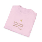 Pisces T-shirt – Gold Astrology Quote Tee | Vié Chérie