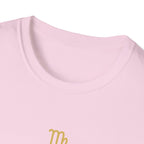 Virgo T-shirt – Gold Astrology Quote Tee | Vié Chérie