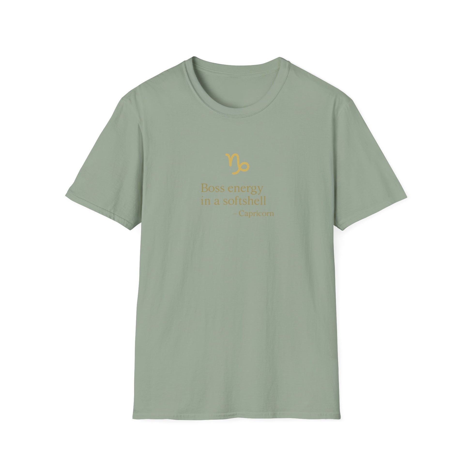 Copy of Copy of Capricorn T-shirt – Gold Astrology Quote Tee | Vié Chérie