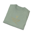 Taurus T-shirt – Gold Astrology Quote Tee | Vié Chérie