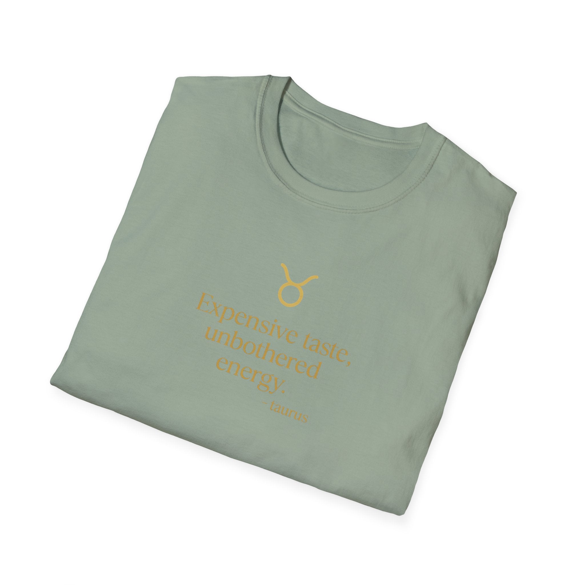 Taurus T-shirt – Gold Astrology Quote Tee | Vié Chérie