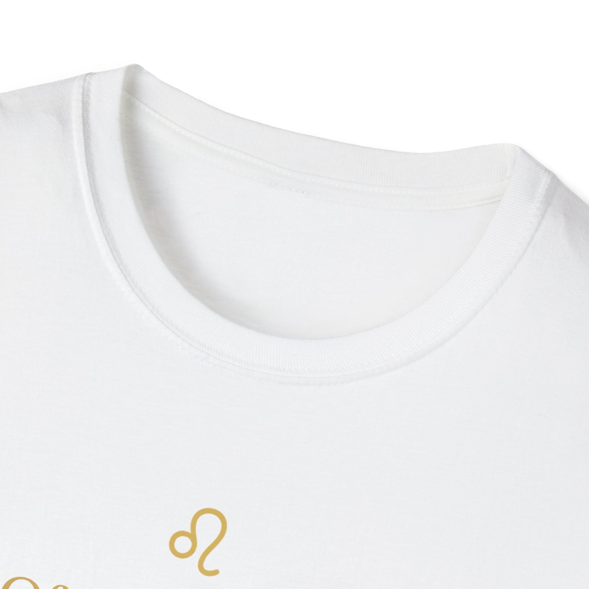 Leo T-shirt – Gold Astrology Quote Tee | Vié Chérie