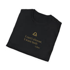 Libra T-shirt – Gold Astrology Quote Tee | Vié Chérie