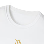 Virgo T-shirt – Gold Astrology Quote Tee | Vié Chérie