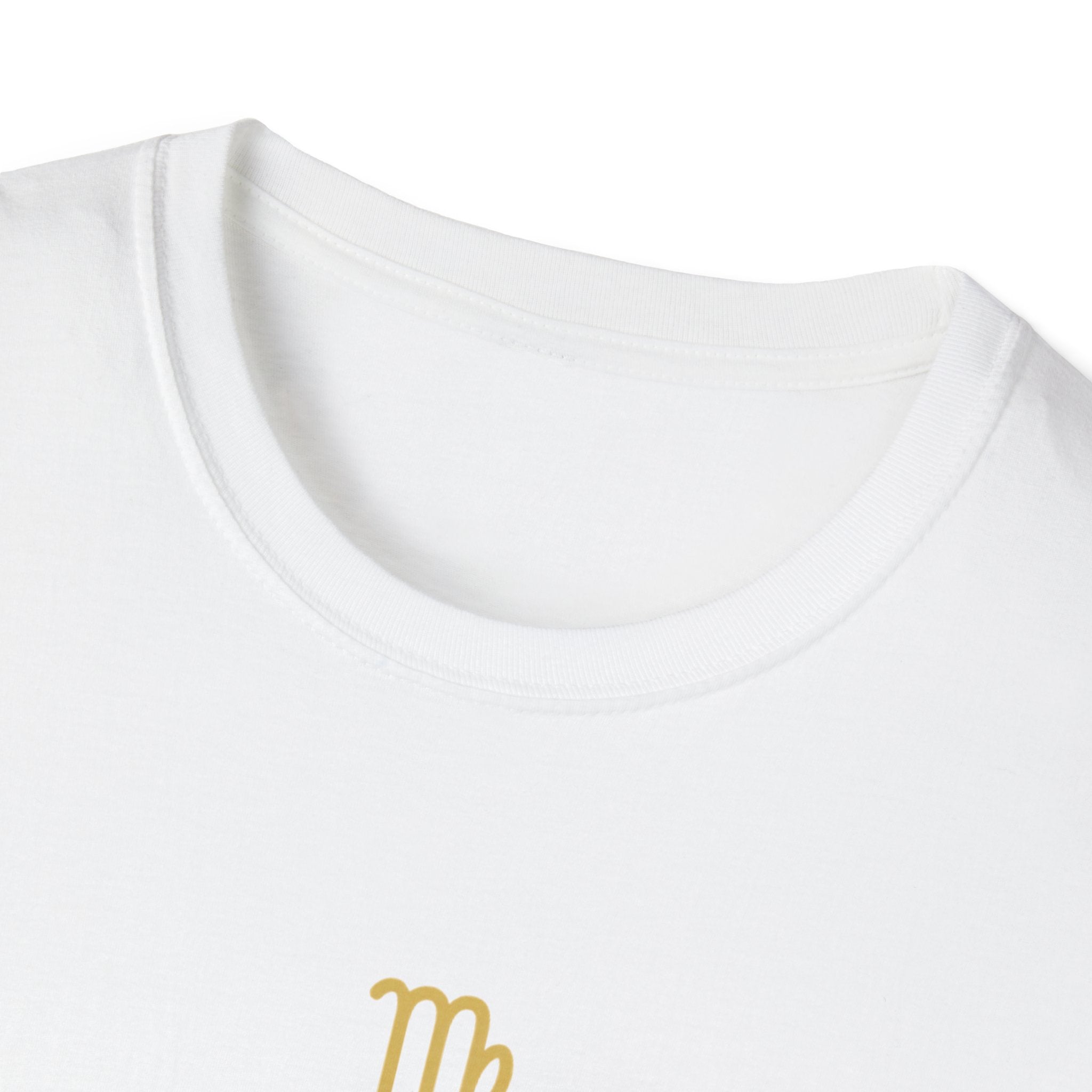 Virgo T-shirt – Gold Astrology Quote Tee | Vié Chérie