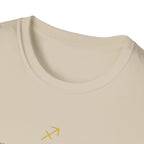 Sagittarius T-shirt – Gold Astrology Quote Tee | Vié Chérie