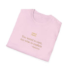 Aquarius T-shirt – Gold Astrology Quote Tee | Vié Chérie