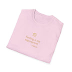 Cancer T-shirt – Gold Astrology Quote Tee | Vié Chérie