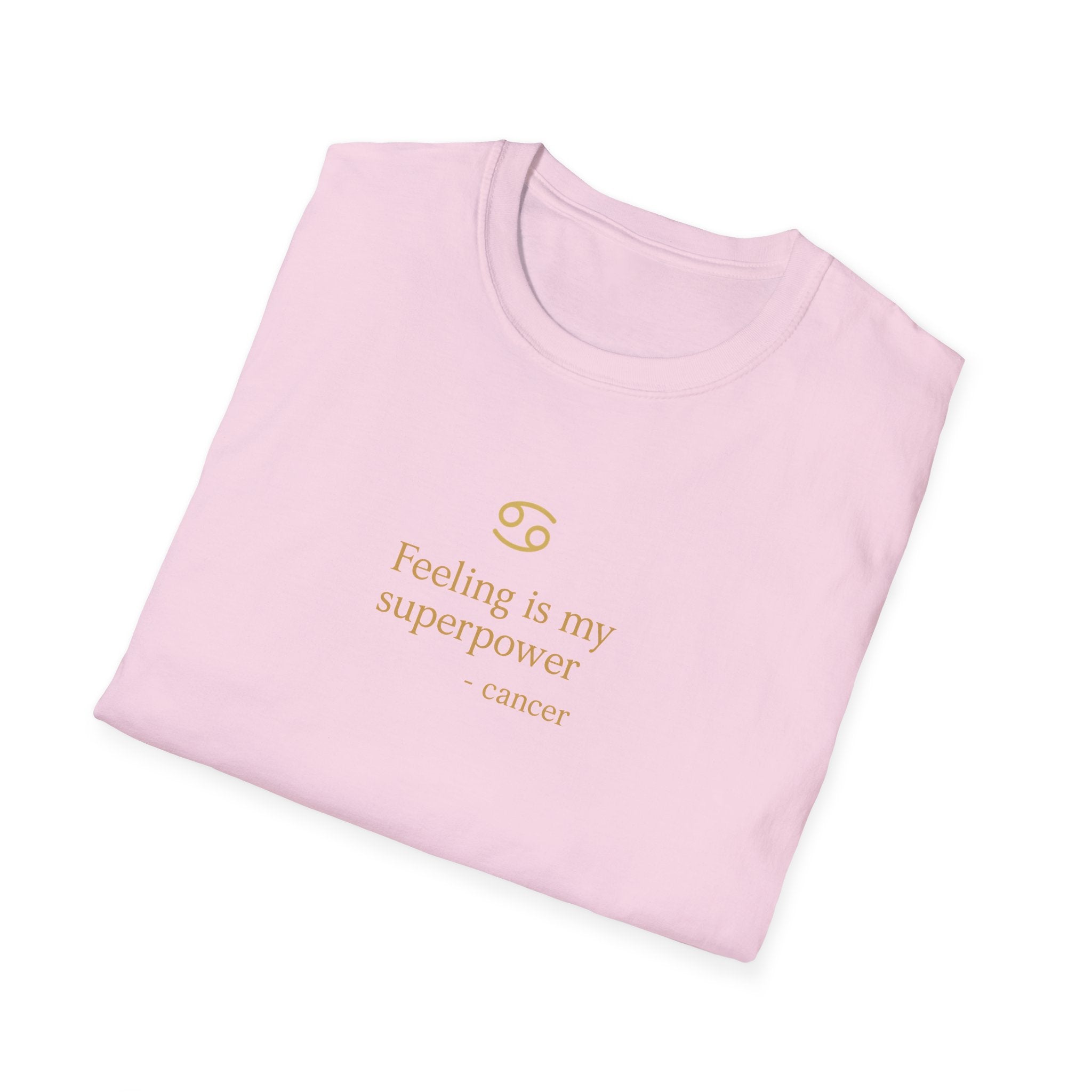 Cancer T-shirt – Gold Astrology Quote Tee | Vié Chérie