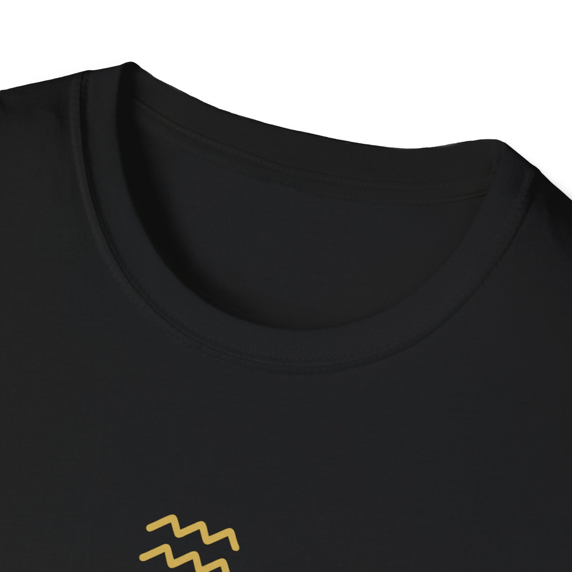 Aquarius T-shirt – Gold Astrology Quote Tee | Vié Chérie