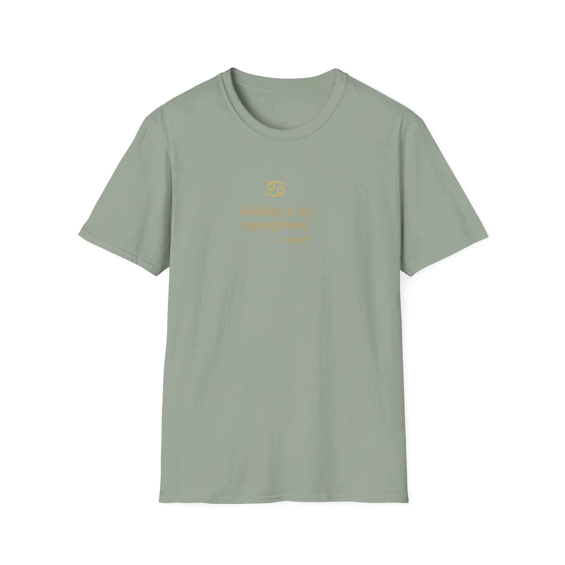 Cancer T-shirt – Gold Astrology Quote Tee | Vié Chérie