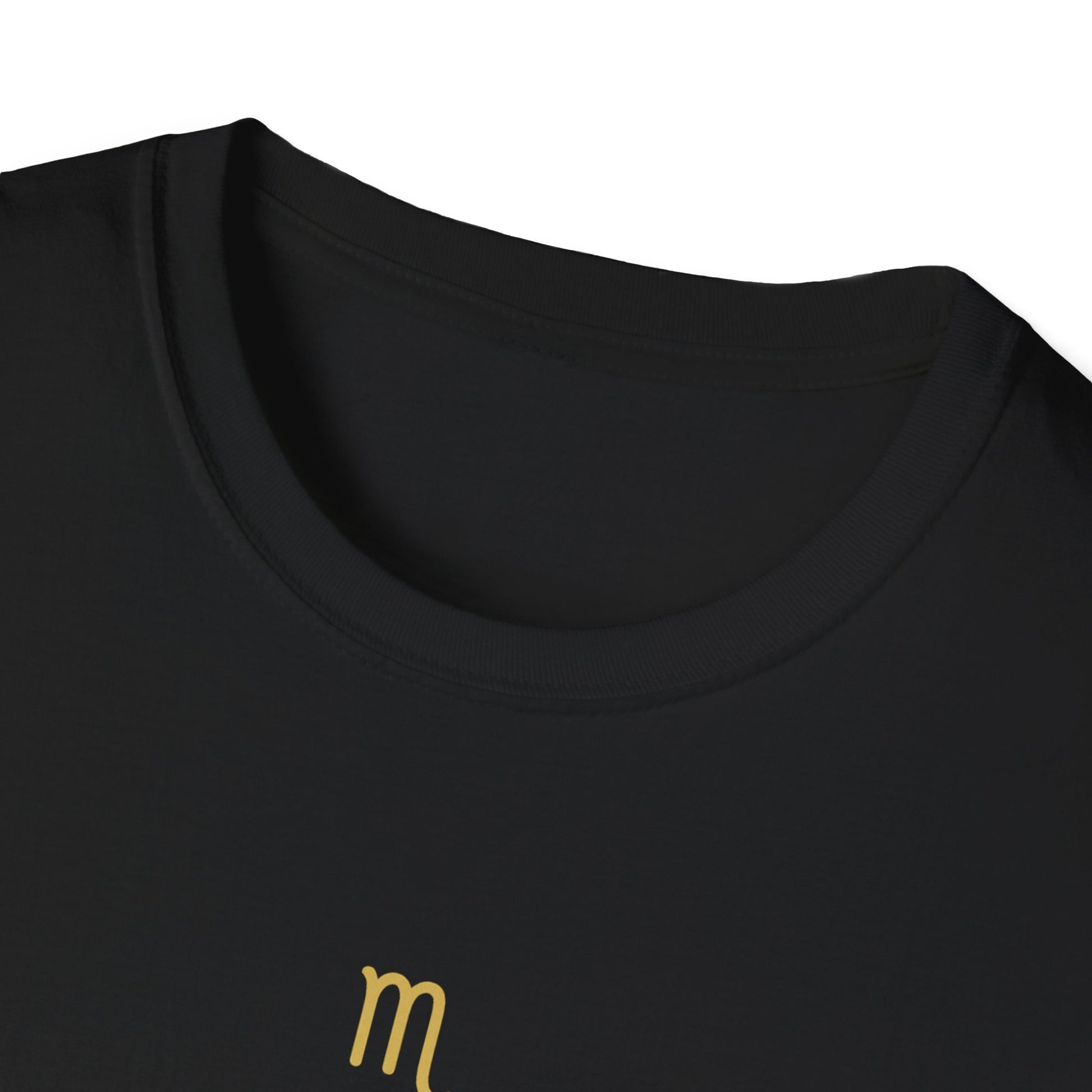 Scorpio T-shirt – Gold Astrology Quote Tee | Vié Chérie