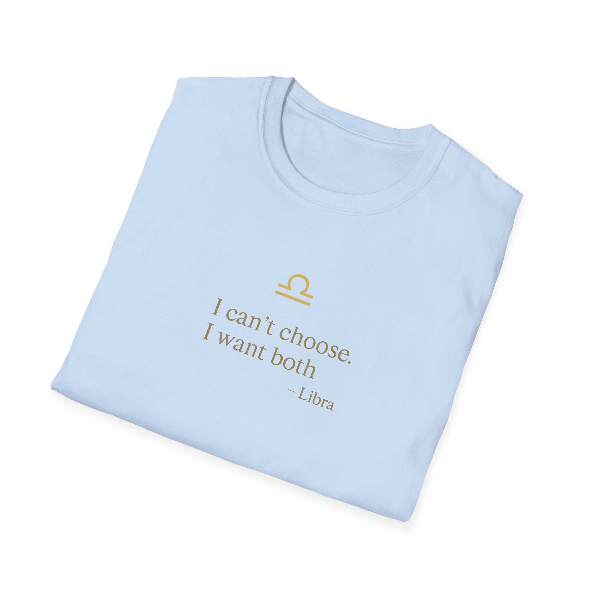 Libra T-shirt – Gold Astrology Quote Tee | Vié Chérie