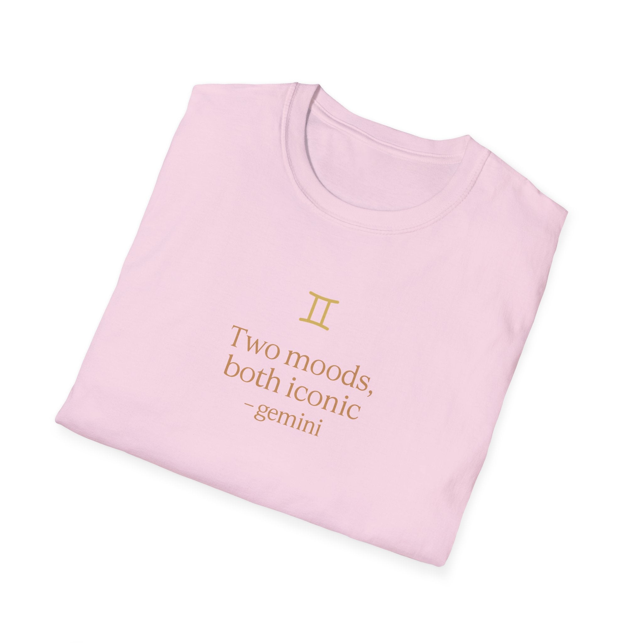 Gemini T-shirt – Gold Astrology Quote Tee | Vié Chérie