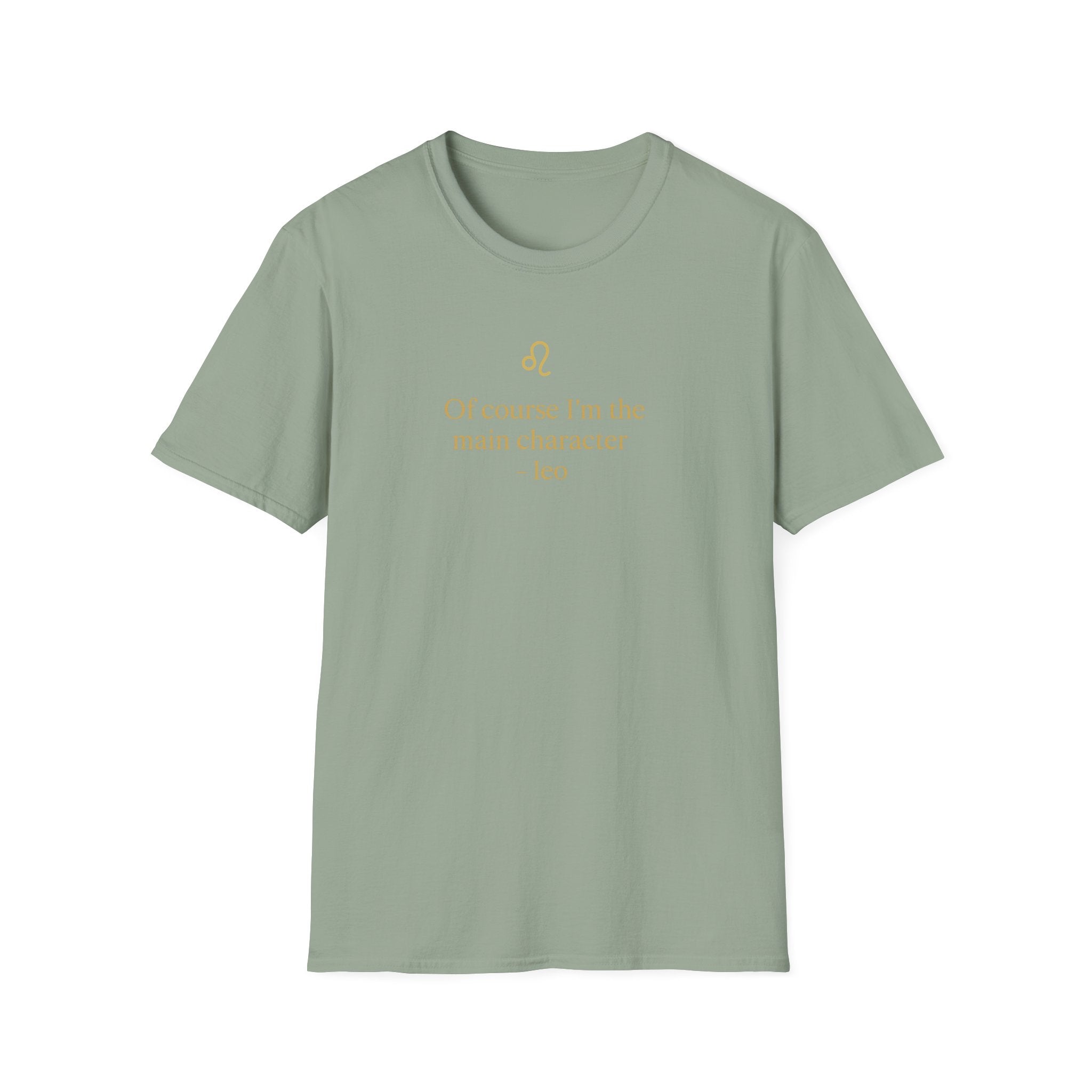 Leo T-shirt – Gold Astrology Quote Tee | Vié Chérie