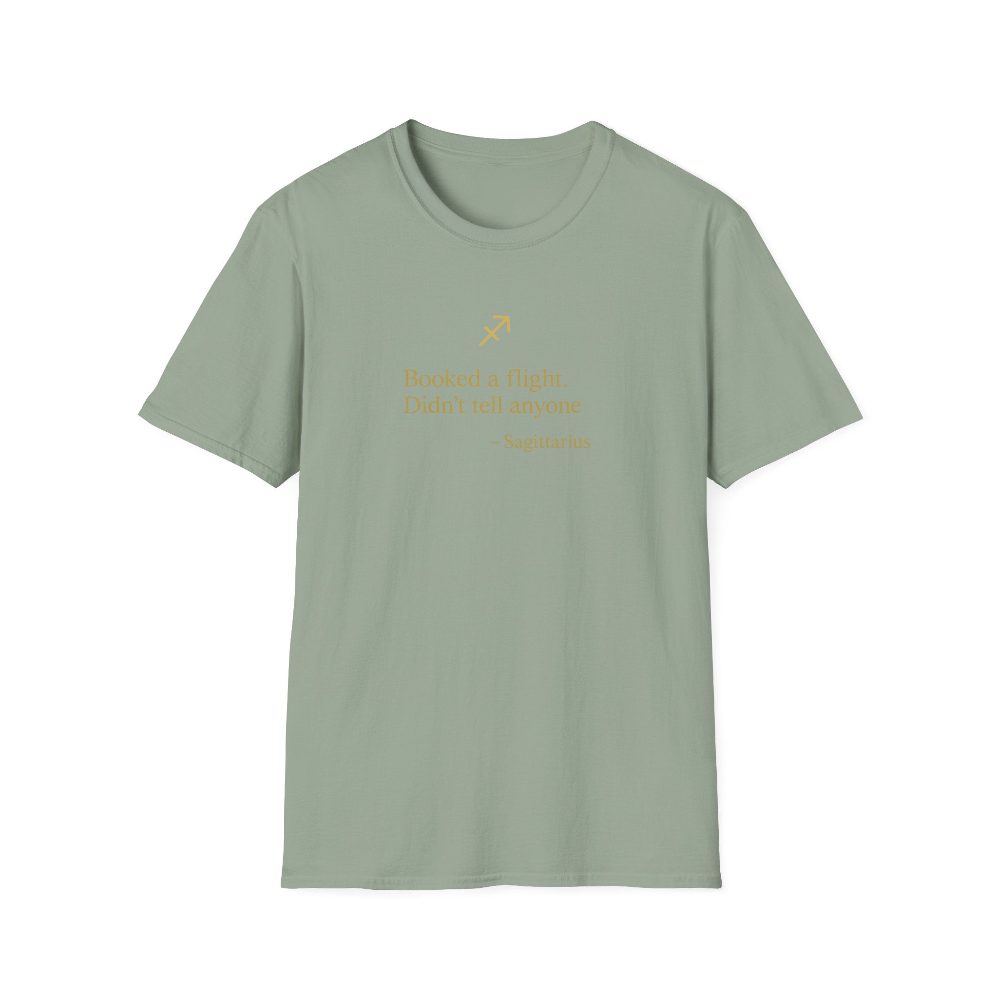 Sagittarius T-shirt – Gold Astrology Quote Tee | Vié Chérie