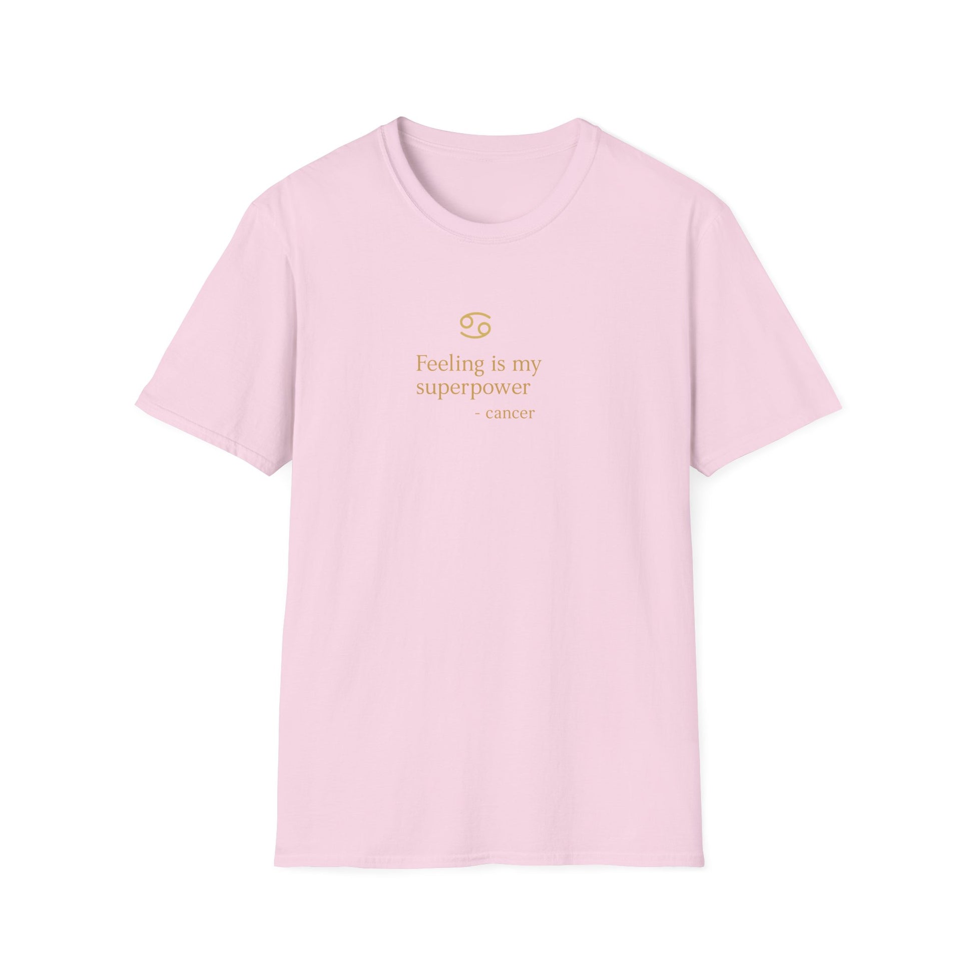 Cancer T-shirt – Gold Astrology Quote Tee | Vié Chérie