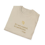 Virgo T-shirt – Gold Astrology Quote Tee | Vié Chérie