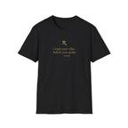 Scorpio T-shirt – Gold Astrology Quote Tee | Vié Chérie