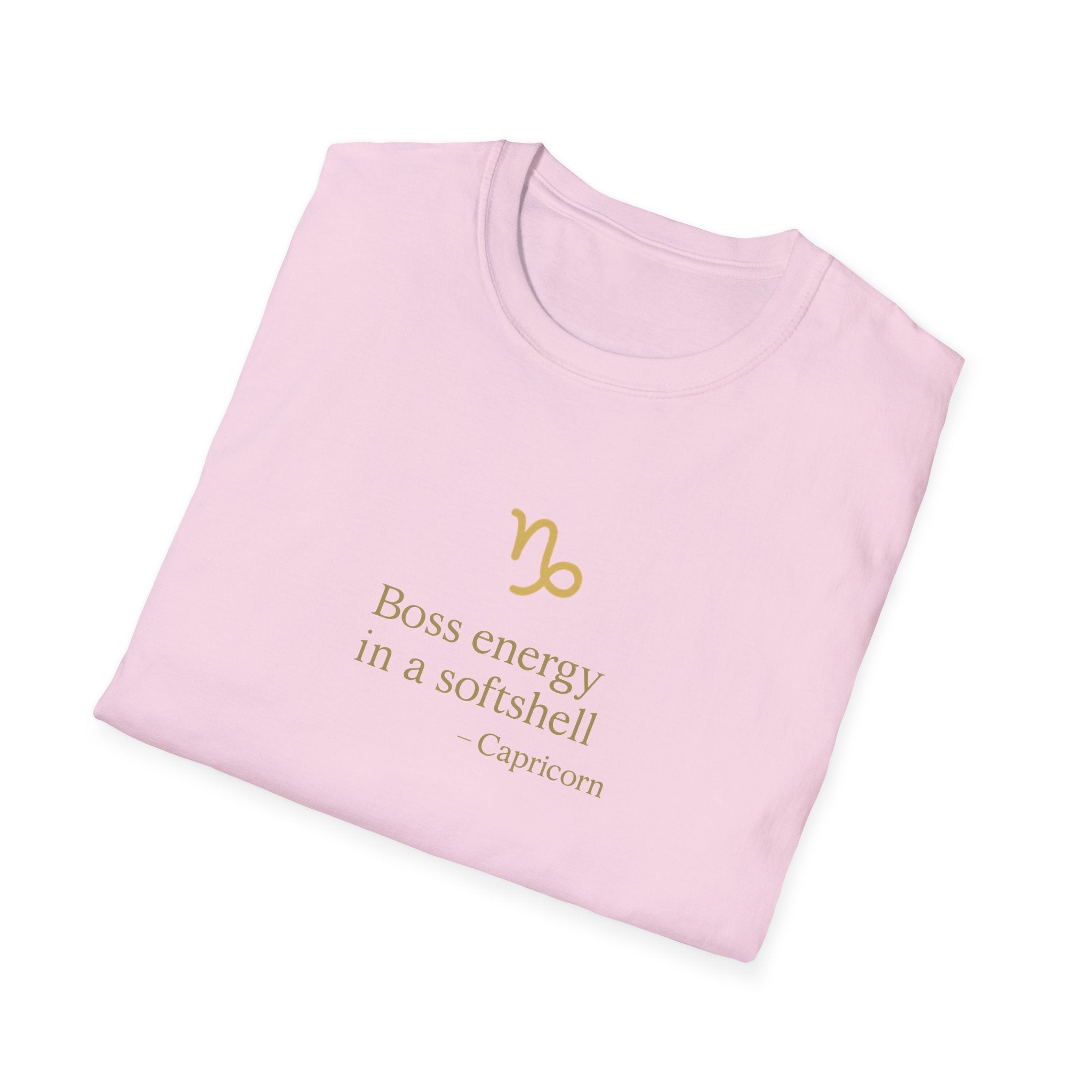 Copy of Copy of Capricorn T-shirt – Gold Astrology Quote Tee | Vié Chérie