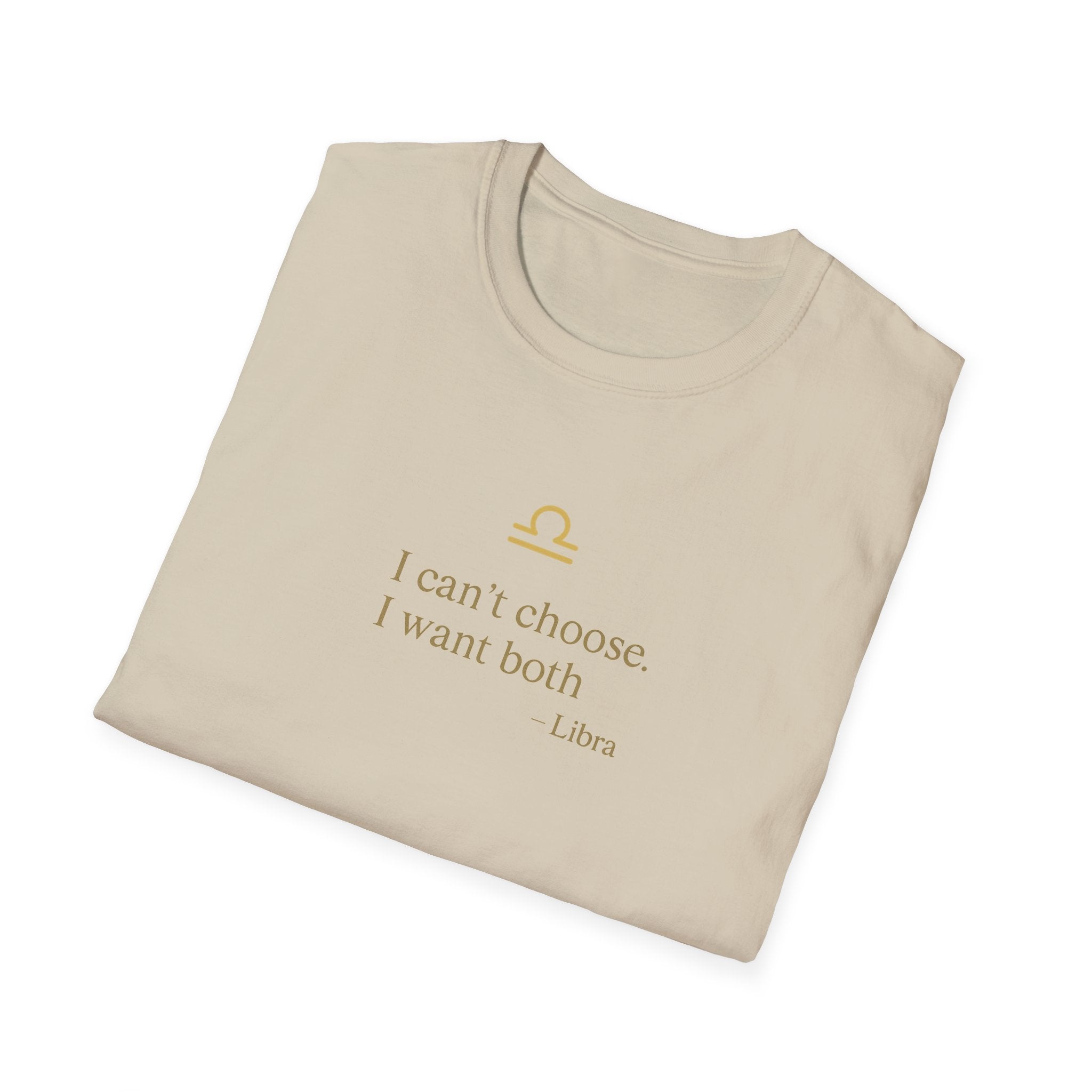 Libra T-shirt – Gold Astrology Quote Tee | Vié Chérie