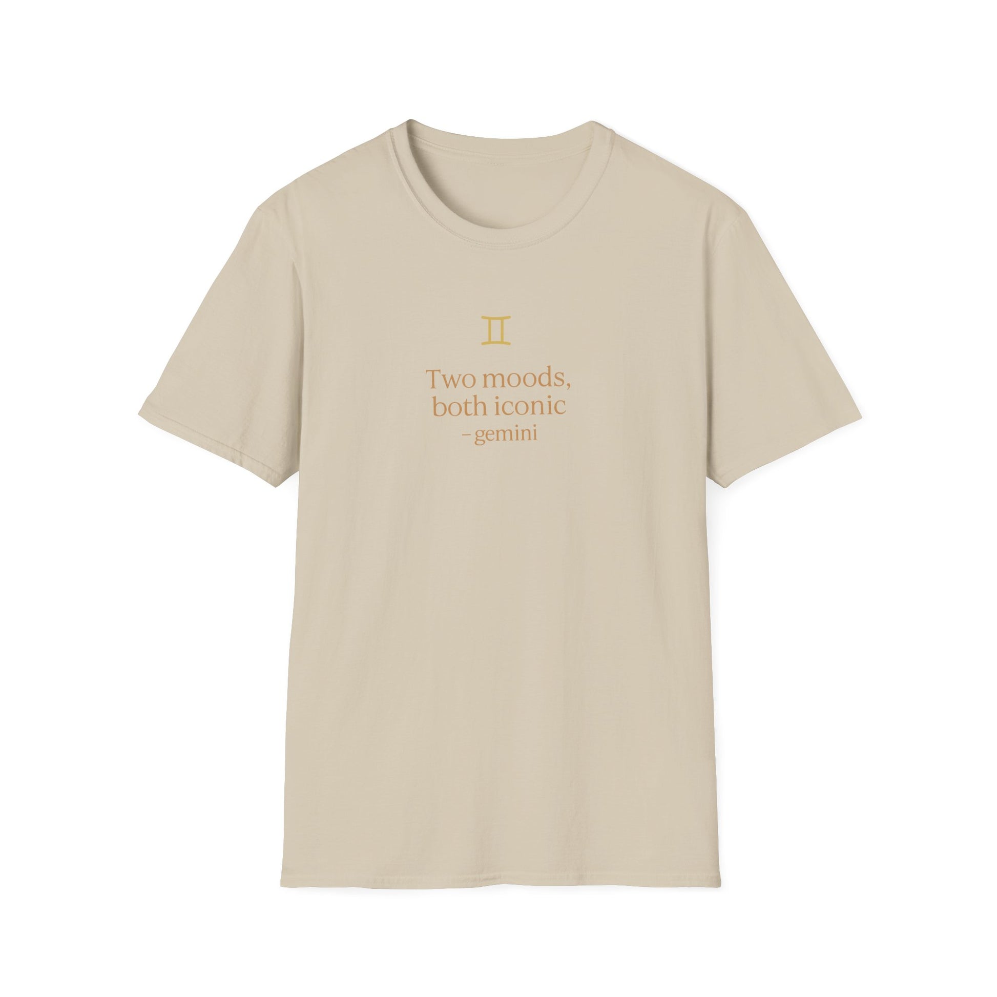 Gemini T-shirt – Gold Astrology Quote Tee | Vié Chérie