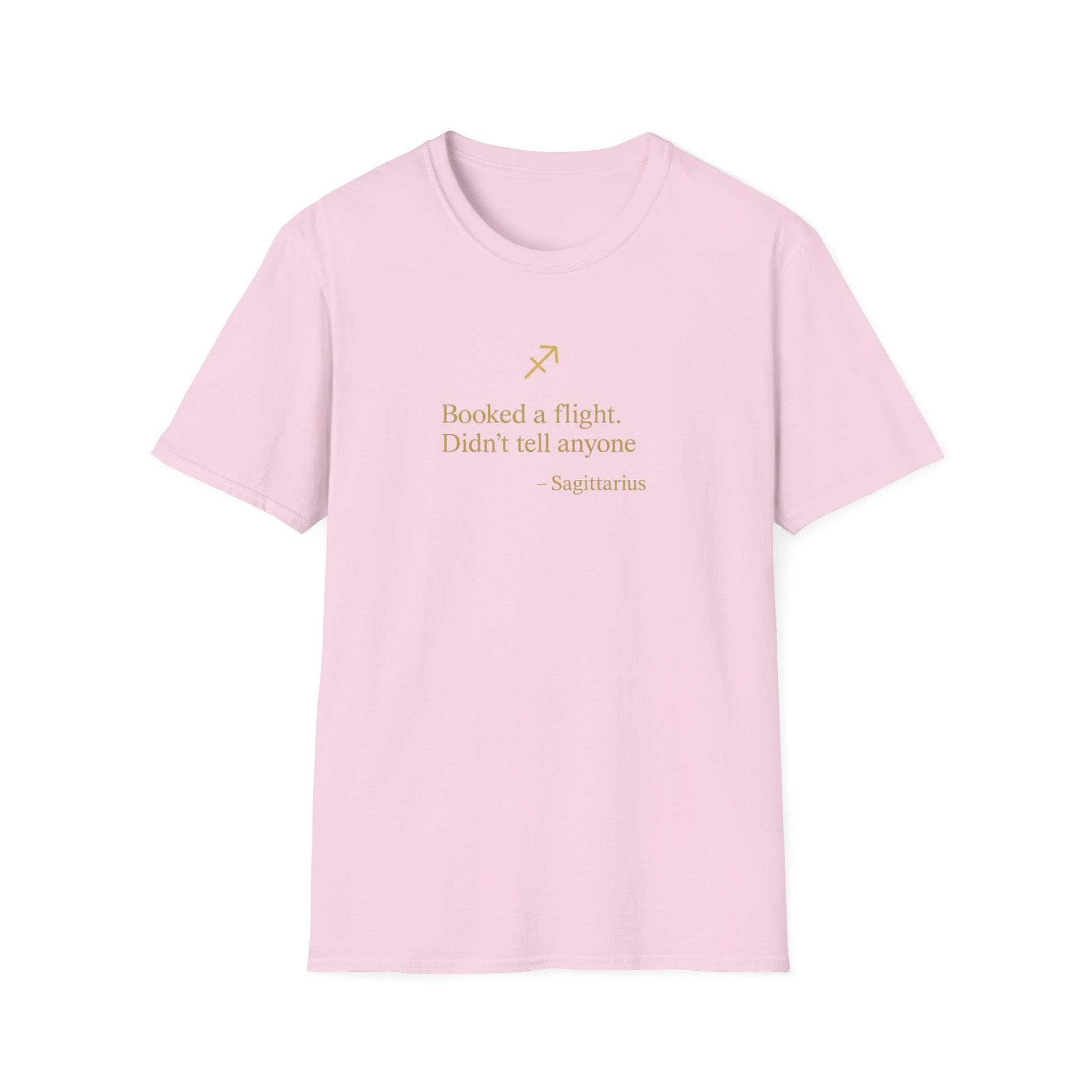 Sagittarius T-shirt – Gold Astrology Quote Tee | Vié Chérie