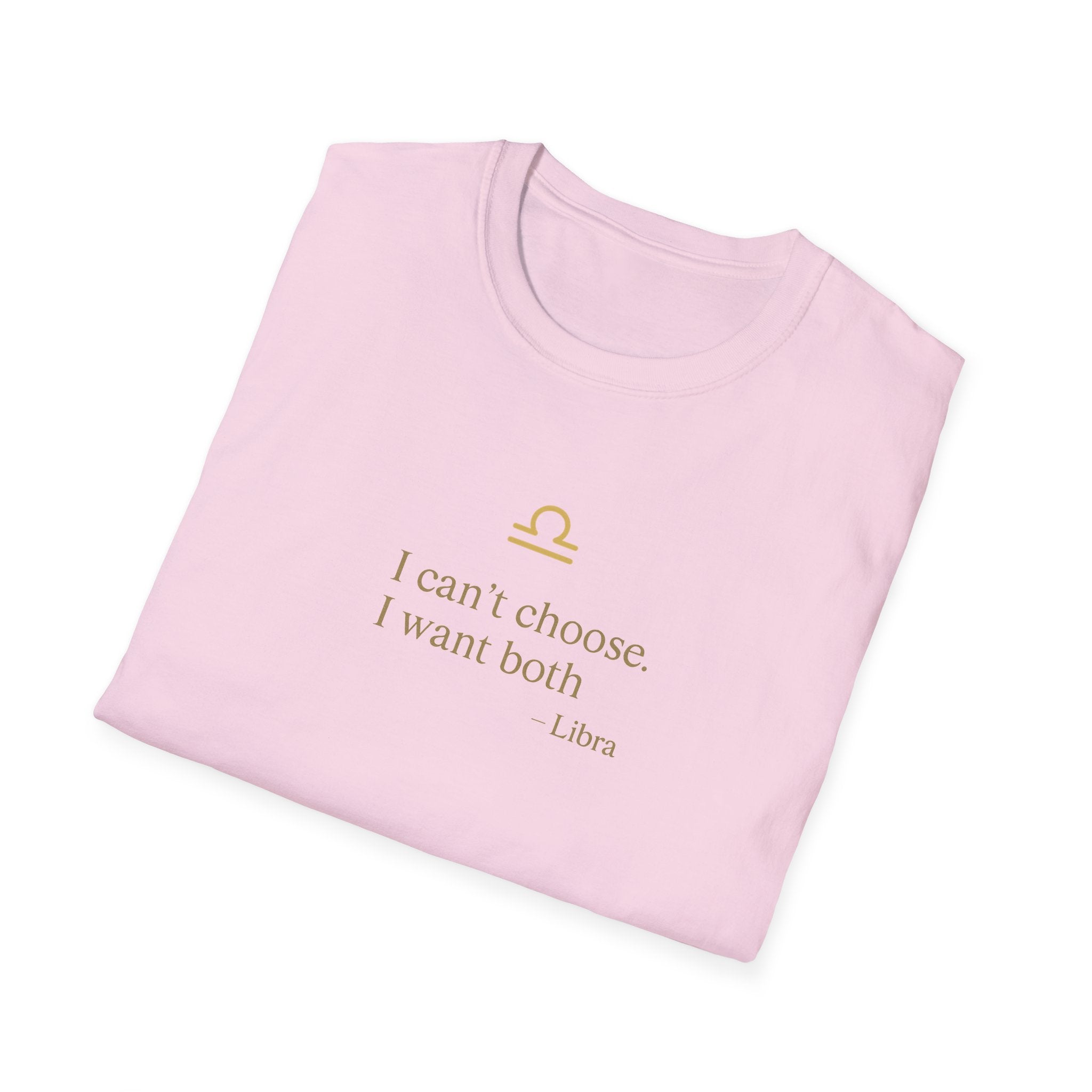 Libra T-shirt – Gold Astrology Quote Tee | Vié Chérie