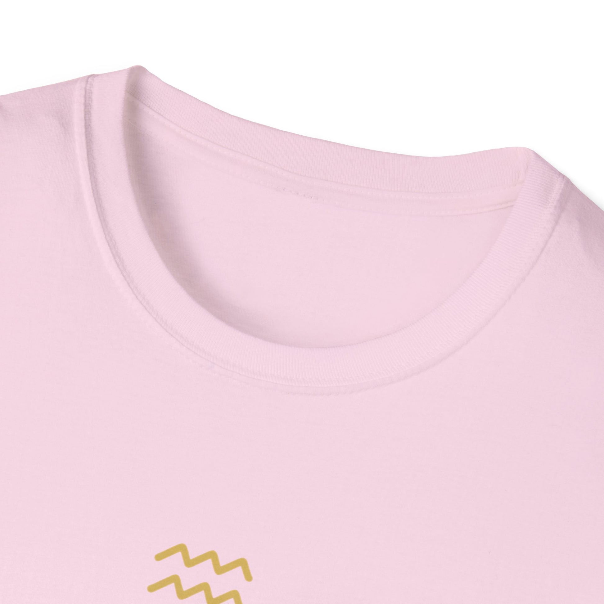Aquarius T-shirt – Gold Astrology Quote Tee | Vié Chérie