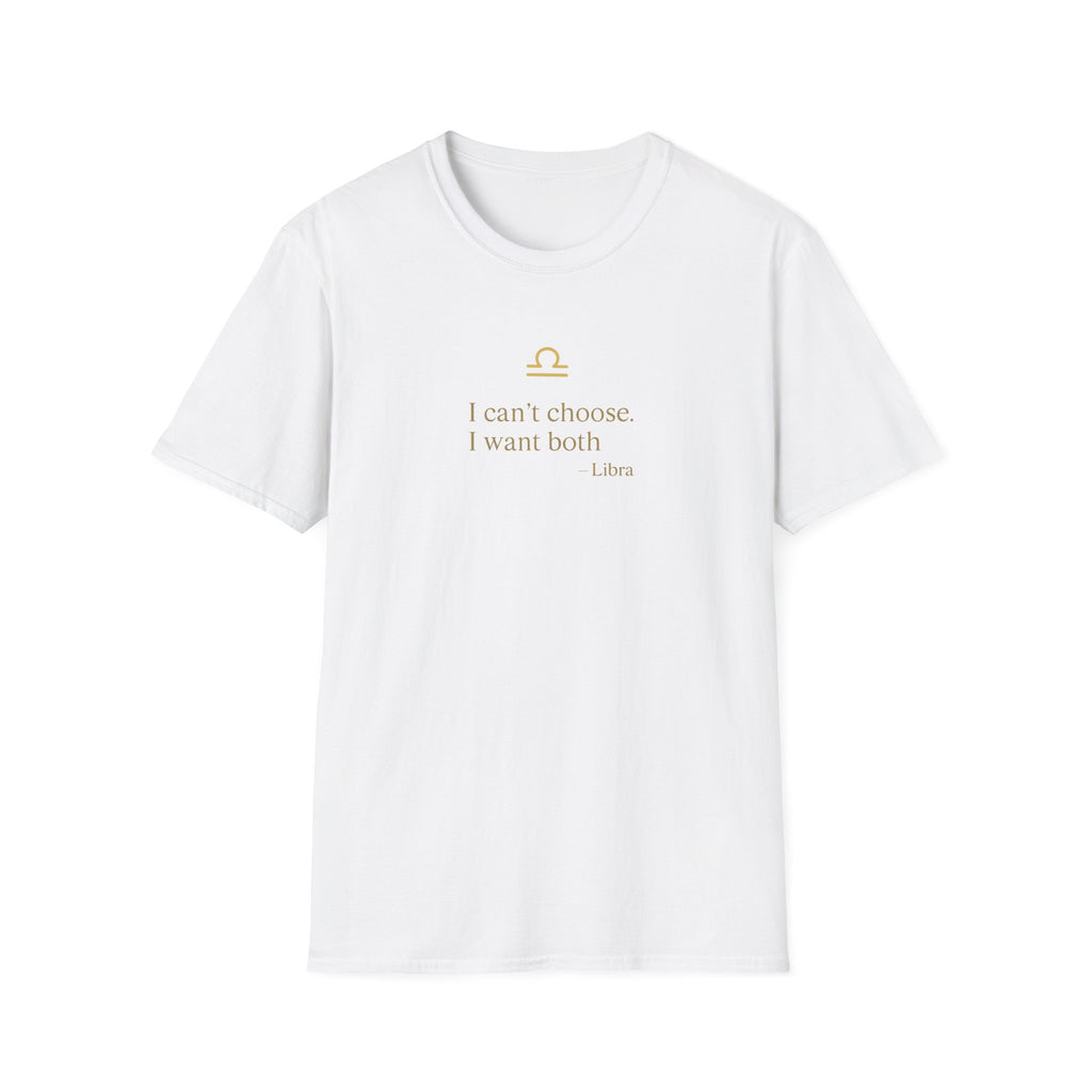 Libra T-shirt – Gold Astrology Quote Tee | Vié Chérie