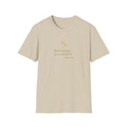 Copy of Copy of Capricorn T-shirt – Gold Astrology Quote Tee | Vié Chérie