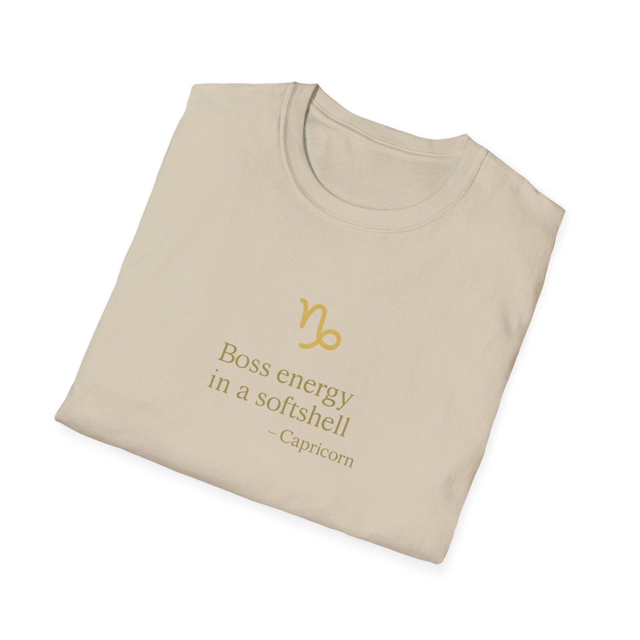 Copy of Copy of Capricorn T-shirt – Gold Astrology Quote Tee | Vié Chérie