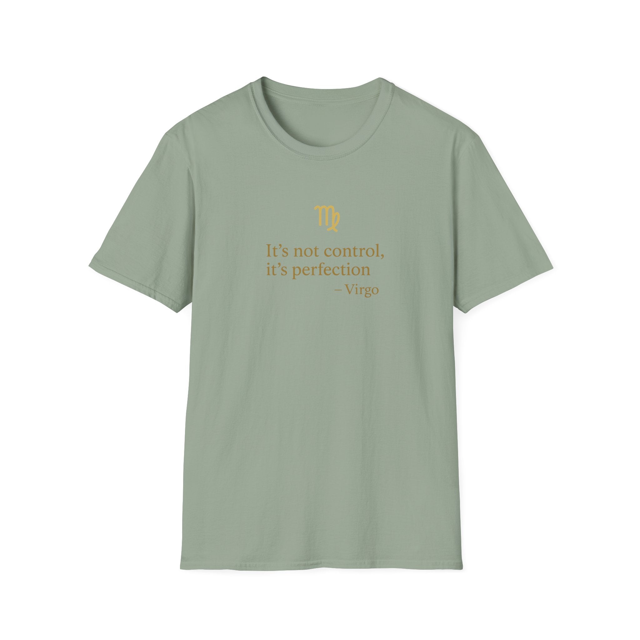 Virgo T-shirt – Gold Astrology Quote Tee | Vié Chérie