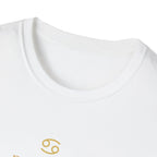 Cancer T-shirt – Gold Astrology Quote Tee | Vié Chérie
