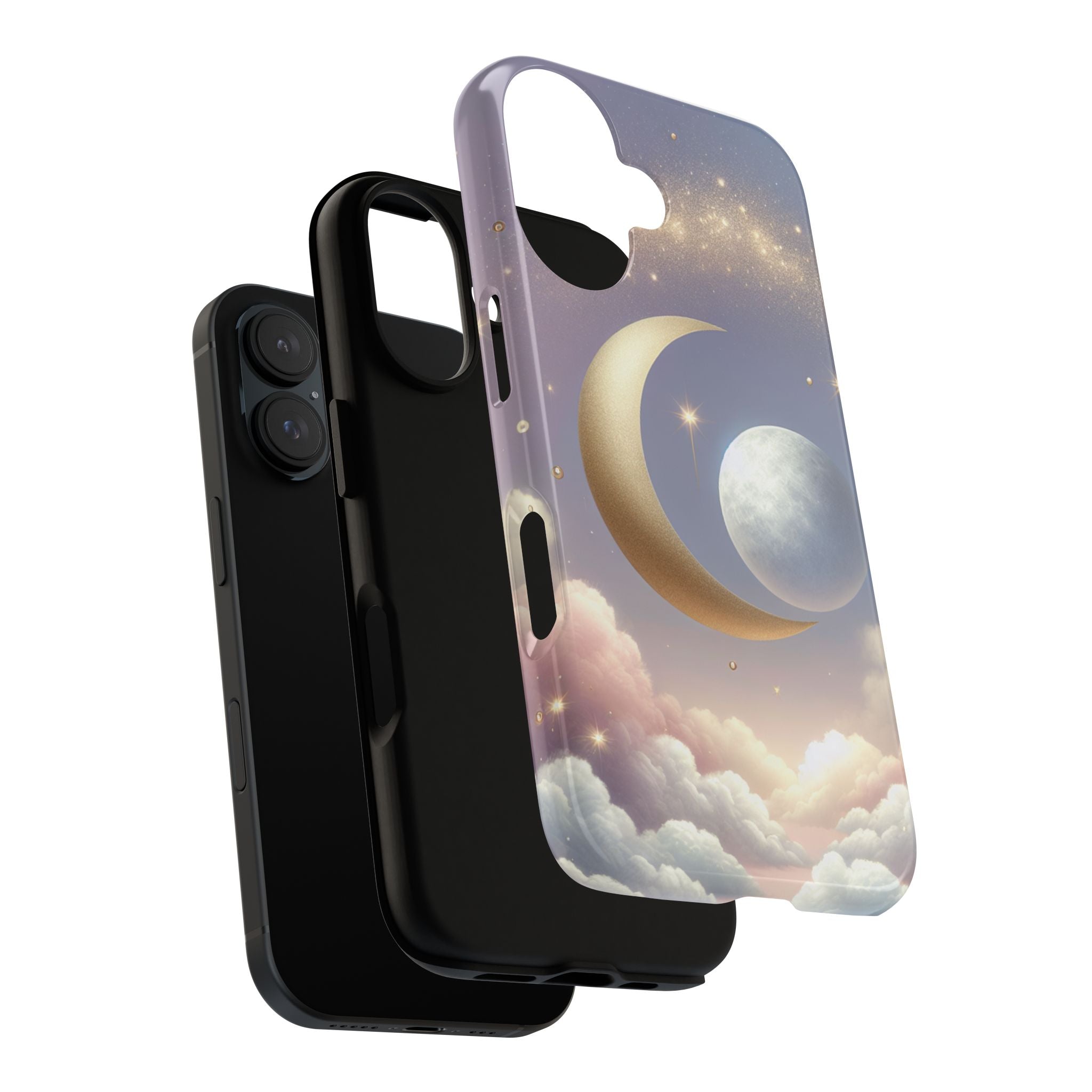 Stardust Serenity – Dreamy Moon & Cloud Case