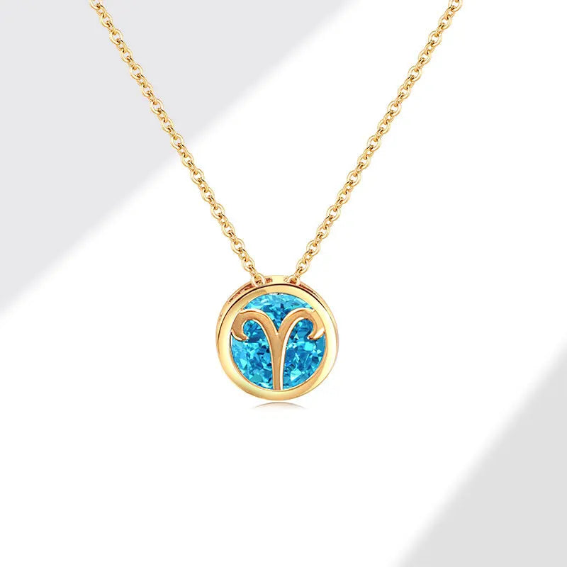 Celestial Zodiac Necklace | Vié Chérie