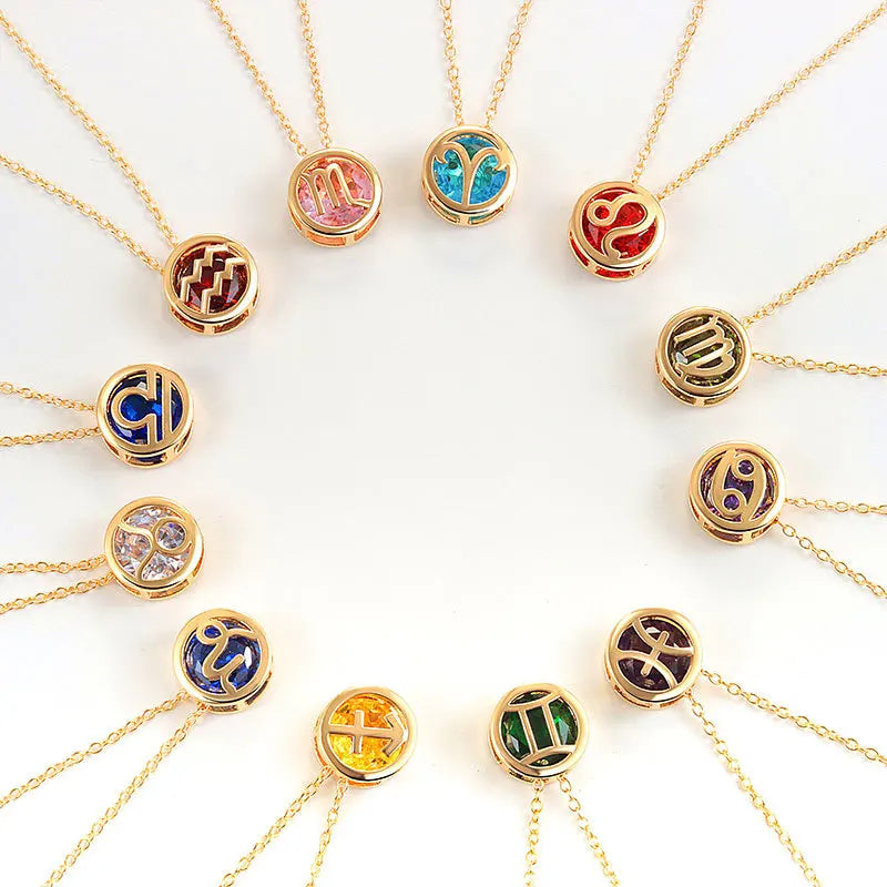 Celestial Zodiac Necklace | Vié Chérie